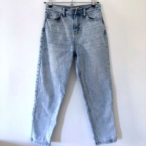 Böhme high rise rigid mom jeans